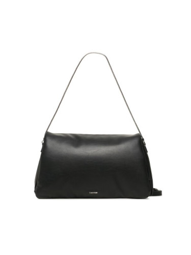 Calvin Klein Дамска чанта Puffed Shoulder Bag K60K611020 Черен