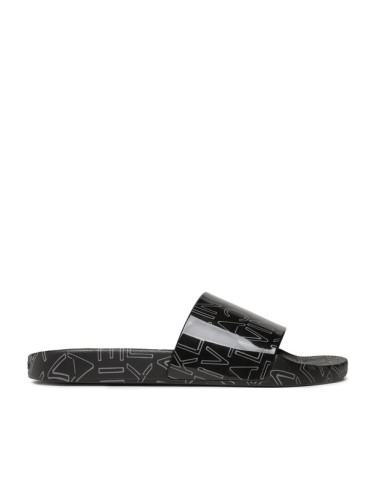Calvin Klein Чехли Pool Slide Rubber HM0HM01062 Черен