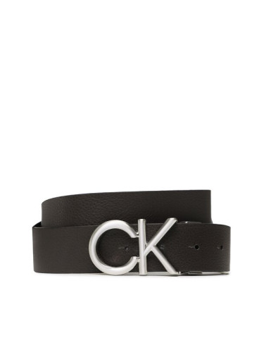 Calvin Klein Мъжки колан Adj/Rev Ck Metal Bombe Pb 35Mm K50K510630 Черен