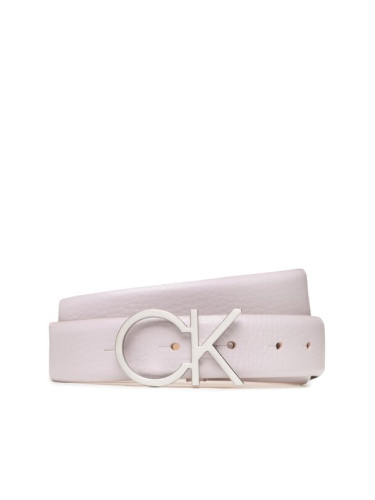 Calvin Klein Дамски колан Re-Lock Ck logo Belt 30mm Pbl K60K610413 Виолетов