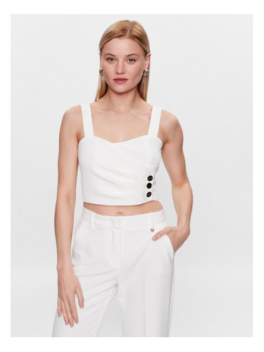 Liu Jo топ CA3095 T2200 Бял Regular Fit