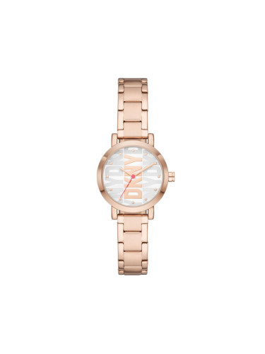 DKNY Часовник Soho NY6648 Позлатено с розово злато