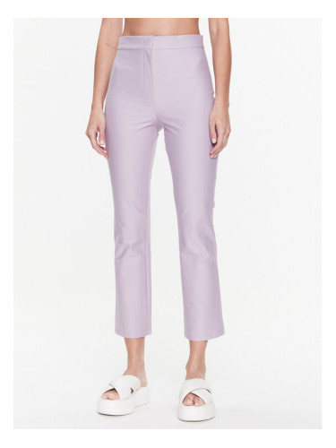 Max Mara Leisure Текстилни панталони Furio 2337810236 Виолетов Regular Fit