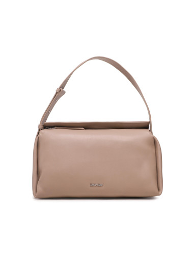 Дамска чанта Calvin Klein Elevated Soft Shoulder Bag Sm K60K610756 Бежов