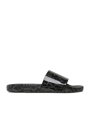 Чехли Calvin Klein Pool Slide Rubber HM0HM01062 Outline Mono Black 0GK