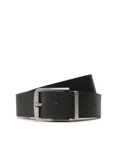 Мъжки колан Calvin Klein Classic Rev/Adj Lthr Belt 40mm K50K510786 Черен