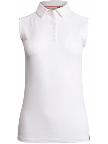 Kjus Womens Eve Polo S/L White 40 Риза за поло