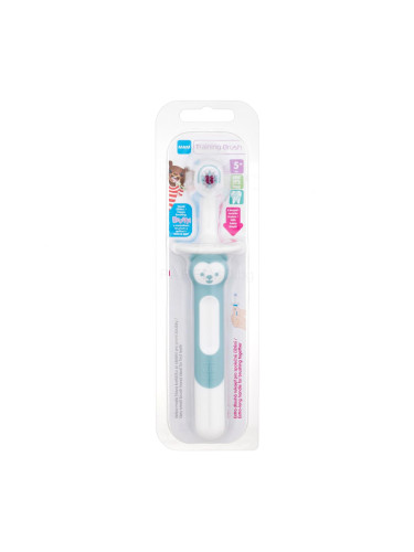 MAM Baby´s Brush Training Brush 5m+ Turquoise Четка за зъби за деца 1 бр