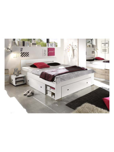 ДЕТСКО ЛЕГЛО С НОЩНИ ШКАФЧЕТА ЗА МАТРАК 140/200 СМ