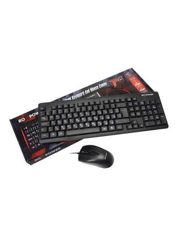 Комплект клавиатура и мишка ROXPOWER T-15