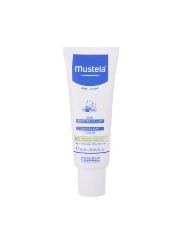 Mustela Bébé Cradle Cap Дневен крем за лице за деца 40 ml