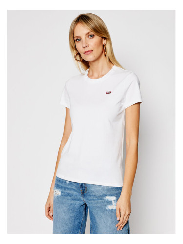 Levi's® Тишърт Perfect Tee 39185-0006 Бял Regular Fit