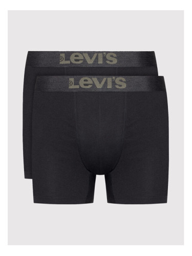 Levi's® Комплект 2 чифта боксерки 701203923 Черен