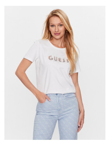 Guess Тишърт W3YI39 I3Z14 Бял Regular Fit