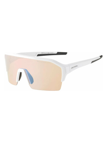 Alpina Ram HR Q-Lite V White Matt/Blue Колоездене очила