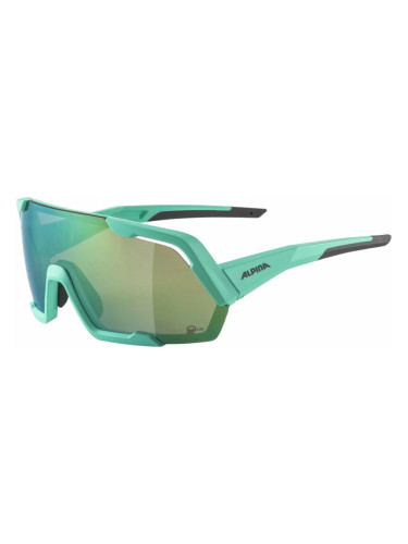 Alpina Rocket Q-Lite Turquoise Matt/Green Колоездене очила