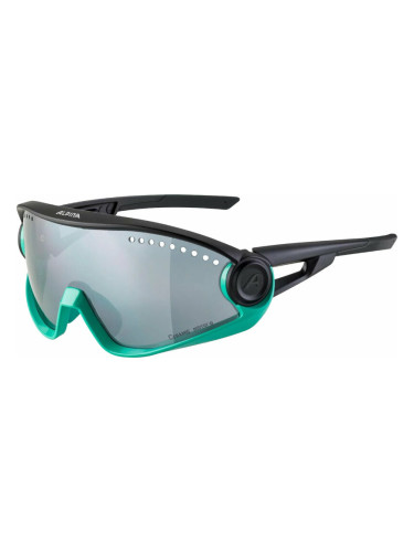 Alpina 5w1ng Turquoise/Black Matt/Black Колоездене очила