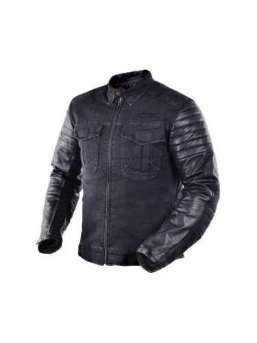 Trilobite 964 Acid Scrambler Denim Jacket Black XL Текстилно яке