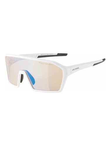 Alpina Ram Q-Lite V White Matt/Blue Колоездене очила