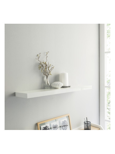 ШЕЛВИ ПОЛИЦА 80/23.5/3.7h БЯЛ ГЛАНЦ