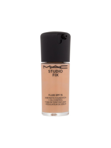 MAC Studio Fix Fluid SPF15 Фон дьо тен за жени 30 ml Нюанс NC27