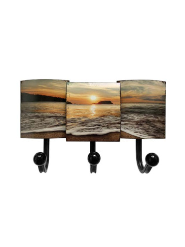 ЗАКАЧАЛКА ЗА СТЕНА С 3 КУКИ 20/34/7 СМ