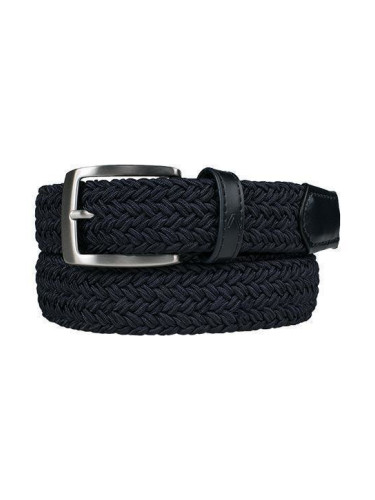 Alberto Basic Braided Mens Navy 105 cm Колан