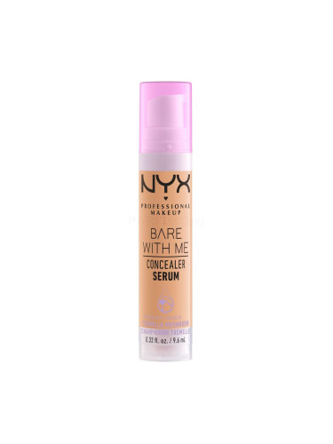 NYX Professional Makeup Bare With Me Serum Concealer Коректор за жени 9,6 ml Нюанс 5.5 Medium Golden