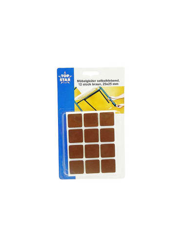СЕТ 12 БР. САМОЗАЛЕПВАЩИ ПОДЛОЖКИ 2.5/2.5СМ
