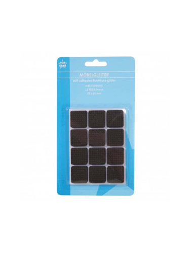 СЕТ 12 БР. САМОЗАЛЕПВАЩИ ПОДЛОЖКИ 2.5/2.5СМ