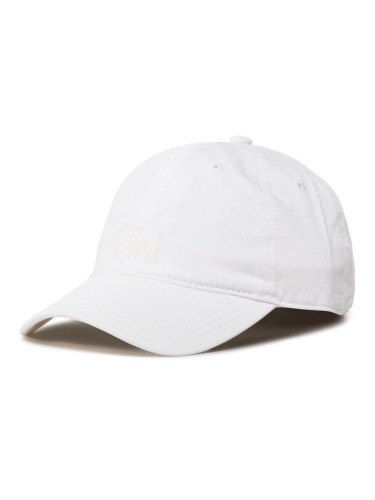 Helly Hansen Шапка с козирка Logo Cap 38791 Бял