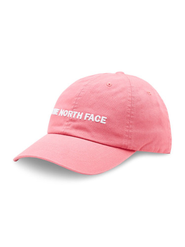 The North Face Шапка с козирка Horizontal Embro Ballcap NF0A5FY1N0T1 Розов