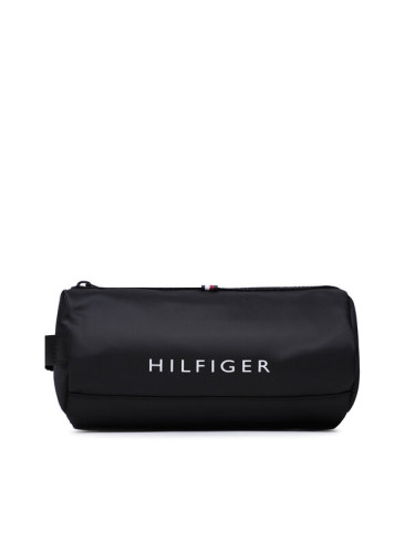 Tommy Hilfiger Несесер Th Skyline Washbag AM0AM11277 Черен