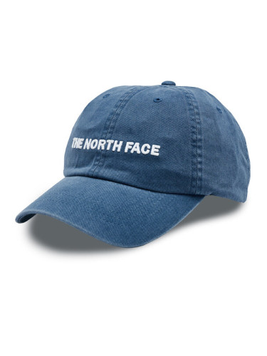 The North Face Шапка с козирка Horizontal Embro NF0A5FY1HDC1 Тъмносин