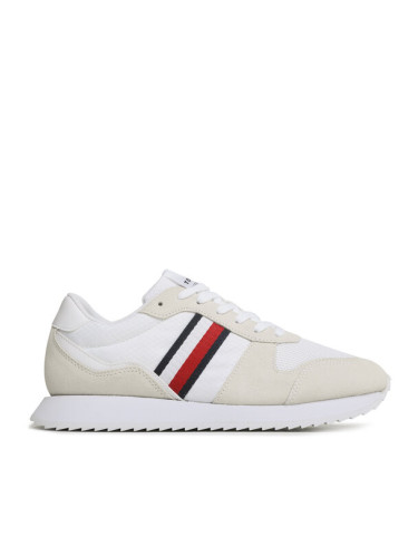 Tommy Hilfiger Сникърси Runner Evo Mix FM0FM04699 Бежов