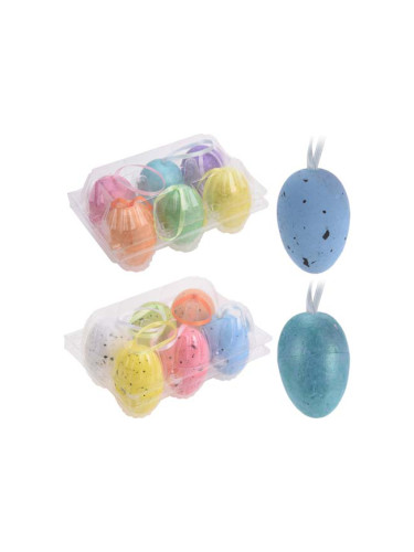 СЕТ 6 БР. ВЕЛИКДЕНСКИ ЯЙЦА АСОРТИ