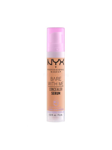 NYX Professional Makeup Bare With Me Serum Concealer Коректор за жени 9,6 ml Нюанс 5.7 Light Tan