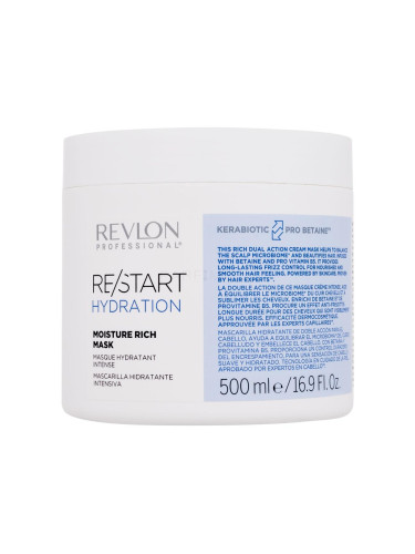 Revlon Professional Re/Start Hydration Moisture Rich Mask Маска за коса за жени 500 ml