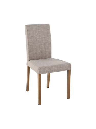 БЕЖОВ ТРАПЕЗЕН СТОЛ КАНЦОНА 53/44/90h С КРАКА ТЪМЕН ДЪБ