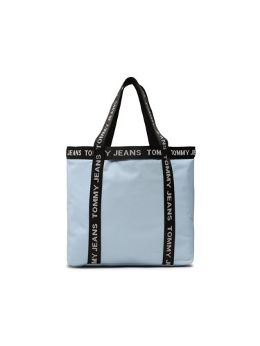 Tommy Jeans Дамска чанта Tjw Essential Tote AW0AW14953 Светлосиньо