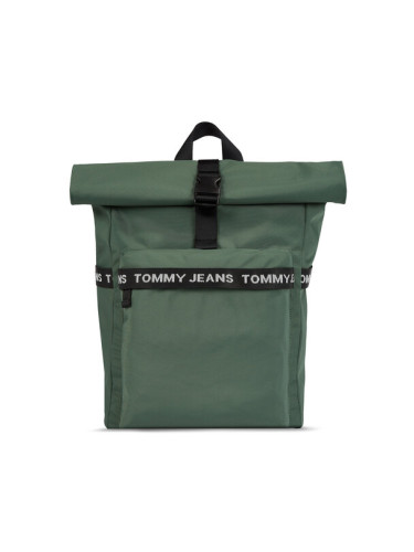 Tommy Jeans Раница Tjm Essential Rolltop Bp AM0AM11176 Зелен