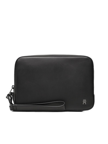 Несесер Tommy Hilfiger Th Modern Lea Washbag AM0AM11268 Черен