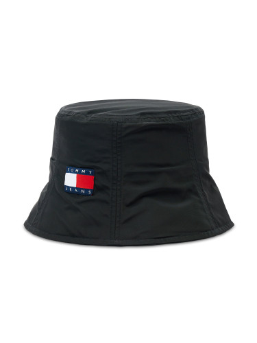 Текстилна шапка Tommy Jeans AM0AM11180 Черен