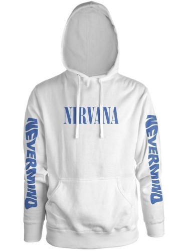 Nirvana Дреха с качулка Nevermind White S