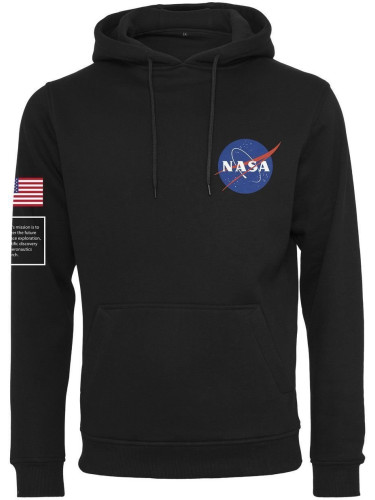 NASA Дреха с качулка Insignia Black M