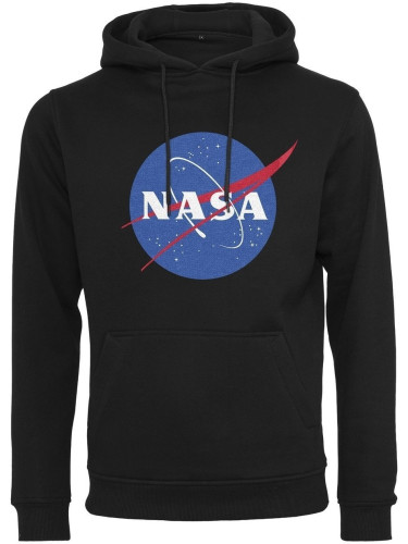NASA Дреха с качулка Logo Black XS