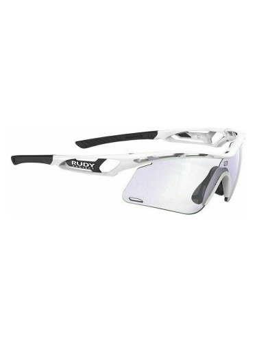 Rudy Project Tralyx+ Slim White Gloss/ImpactX Photochromic 2 Laser Purple Колоездене очила