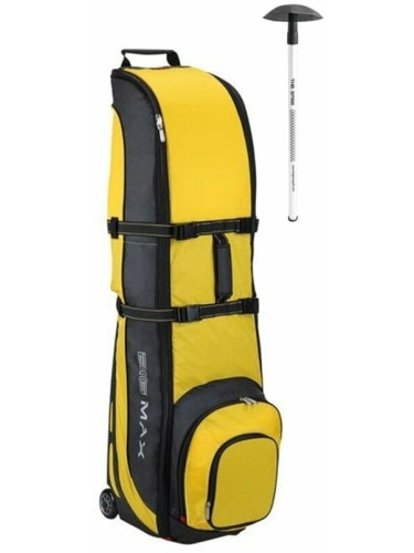 Big Max Wheeler 3 Travelcover Black/Yellow + The Spine SET
