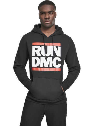 Run DMC Дреха с качулка Logo Black S