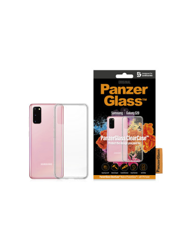 Гръб PanzerGlass за Samsung Galaxy S20 ClearCase - Прозрачен